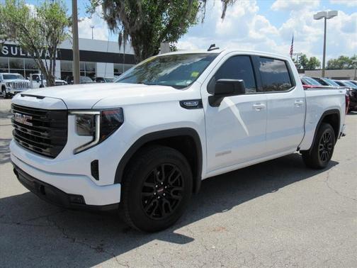 Summit White 2022 GMC Sierra 1500 Elevation