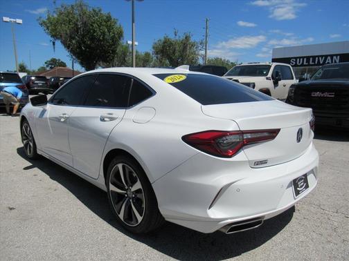 White 2024 Acura TLX Technology