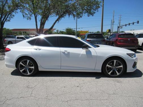 White 2024 Acura TLX Technology