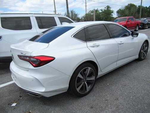 White 2024 Acura TLX Technology