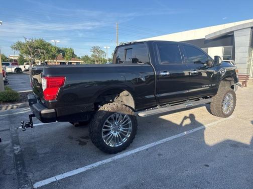 Magnetic Black 2017 Nissan Titan XD SV