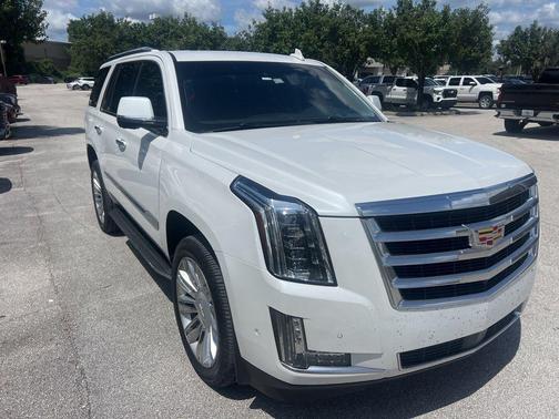 Crystal White Tri-Coat 2019 Cadillac Escalade Premium Luxury
