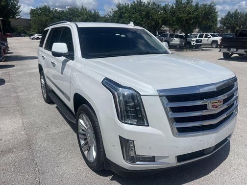 Crystal White 2019 Cadillac Escalade Premium Luxury