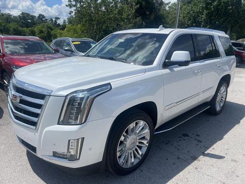 Crystal White Tri-Coat 2019 Cadillac Escalade Premium Luxury