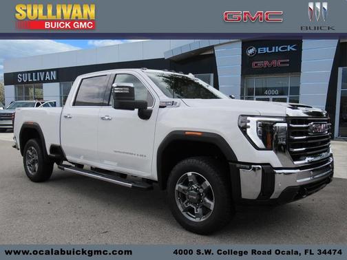 Summit White 2026 GMC Sierra 2500 SLT