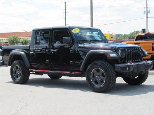 Black Clearcoat 2021 Jeep Gladiator Rubicon