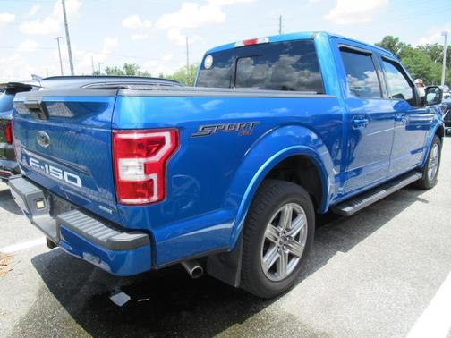 Blue 2019 Ford F-150 XL