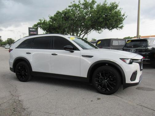 Rhodium White Premium 2025 Mazda CX-70 CX-70