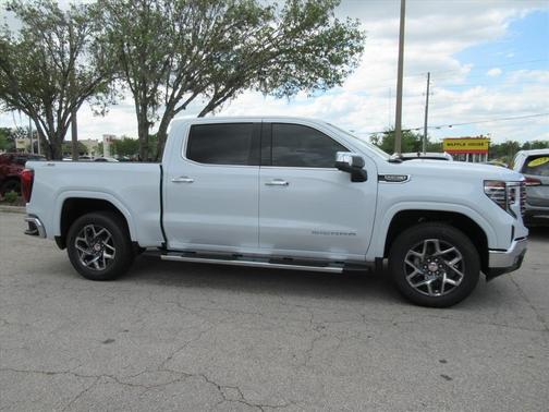 Glacier White 2026 GMC Sierra 1500 SLT