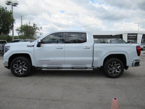 Glacier White 2026 GMC Sierra 1500 SLT