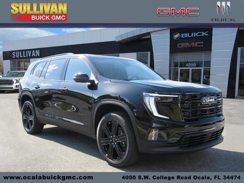 Ebony Twilight Metallic 2026 GMC Acadia Elevation