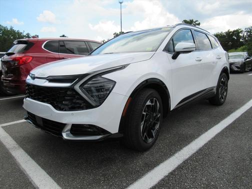 White Pearl 2023 Kia Sportage SX-Prestige