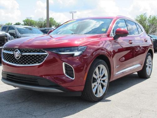 Cinnabar Metallic 2023 Buick Envision Avenir