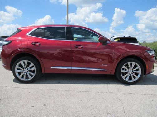 Cinnabar Metallic 2023 Buick Envision Avenir