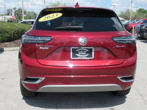 Cinnabar Metallic 2023 Buick Envision Avenir