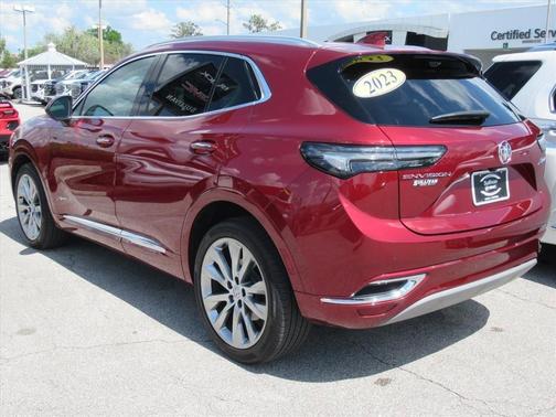 Cinnabar Metallic 2023 Buick Envision Avenir