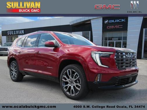 Volcanic Red 2026 GMC Acadia DENALI ULTIMATE