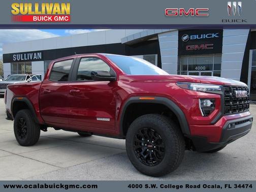 Volcanic Red 2026 GMC Canyon Elevation
