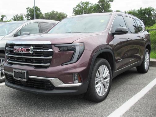Crystal Metallic 2025 GMC Acadia Elevation