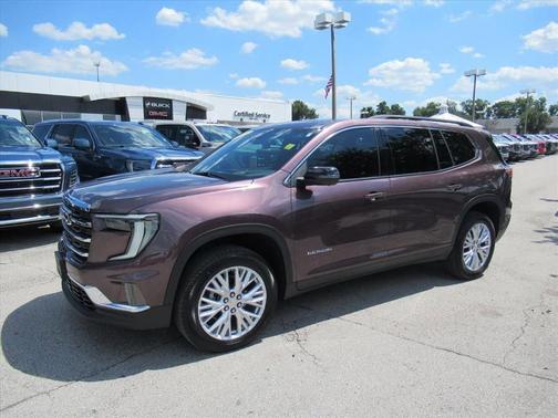 Crystal Metallic 2025 GMC Acadia Elevation