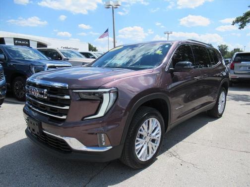 Crystal Metallic 2025 GMC Acadia Elevation