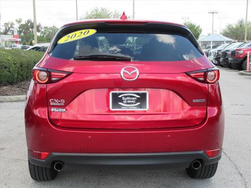 Soul Red Crystal Metallic 2020 Mazda CX-5 Signature