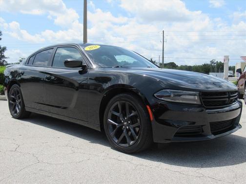Pitch Black Clearcoat 2021 Dodge Charger SXT