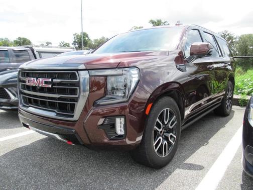 Redwood Metallic 2023 GMC Yukon AT4