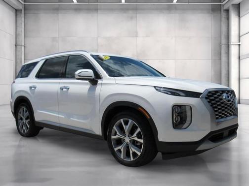 White 2021 Hyundai PALISADE SEL