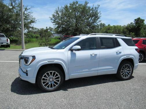 Glacier White 2027 GMC Terrain Denali