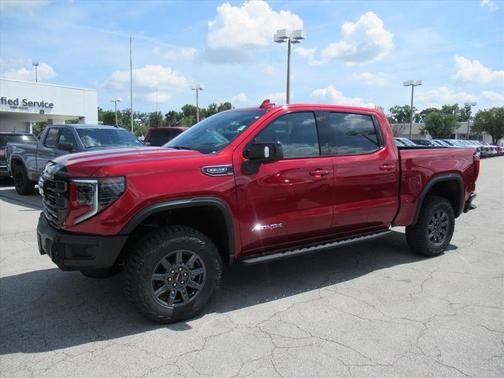Volcanic Red 2026 GMC Sierra 1500 AT4X