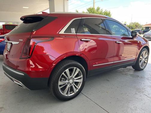 Radiant Red 2024 Cadillac XT5 Premium Luxury