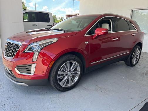 Radiant Red 2024 Cadillac XT5 Premium Luxury