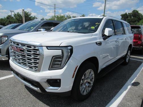 Summit White 2025 GMC Yukon XL Denali