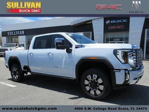 Glacier White 2026 GMC Sierra 2500 Denali