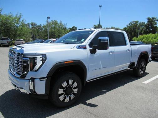 Glacier White 2026 GMC Sierra 2500 Denali