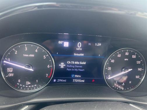 Blue Metallic 2021 Buick Envision Essence
