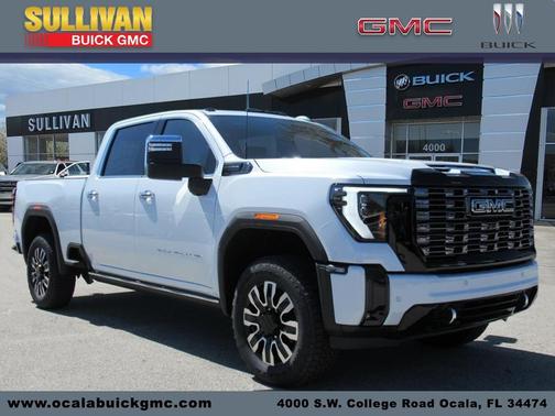 Glacier White 2026 GMC Sierra 2500 Denali Ultimate
