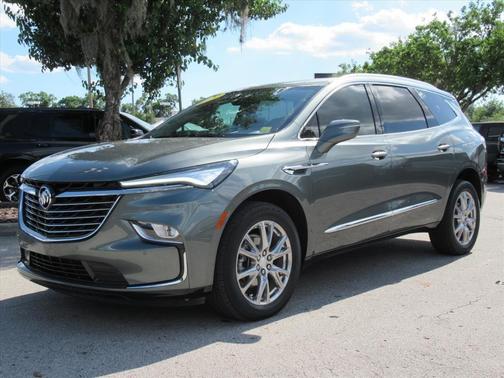 Sage Metallic 2022 Buick Enclave Premium