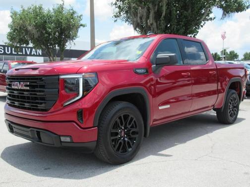 Volcanic Red 2024 GMC Sierra 1500 Elevation