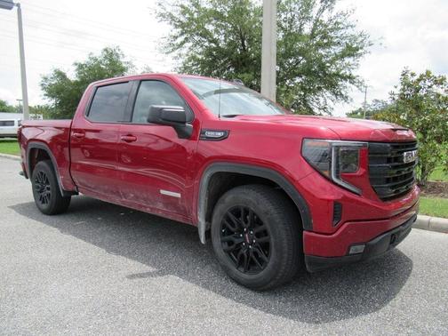 Volcanic Red 2024 GMC Sierra 1500 Elevation