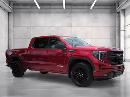 Volcanic Red 2024 GMC Sierra 1500 Elevation