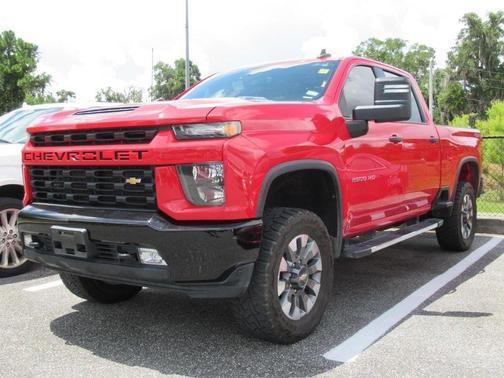 Red 2022 Chevrolet Silverado 2500 Custom