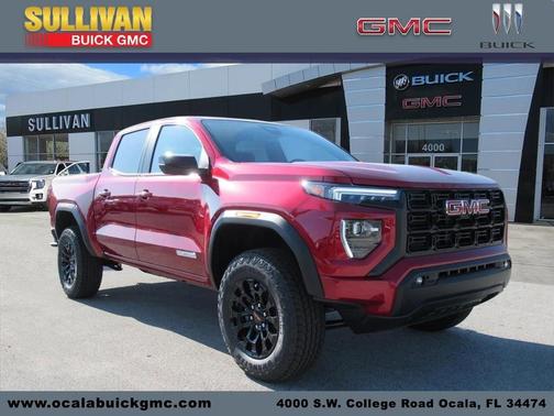 Volcanic Red 2026 GMC Canyon Elevation