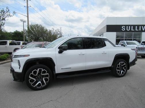 Summit White 2024 Chevrolet Silverado EV RST