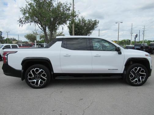 Summit White 2024 Chevrolet Silverado EV RST