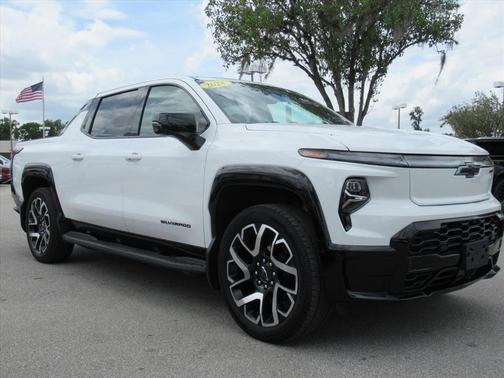 Summit White 2024 Chevrolet Silverado EV RST