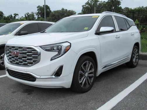 Summit White 2018 GMC Terrain Denali