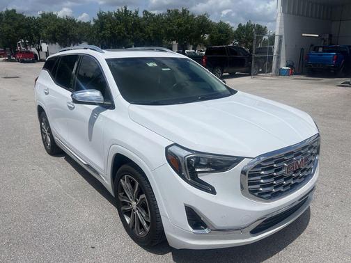 Summit White 2018 GMC Terrain Denali