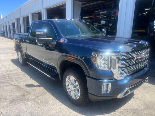 Pacific Blue Metallic 2020 GMC Sierra 2500 Denali